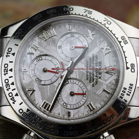 rolex meteorite white gold|what is rolex meteorite dial.